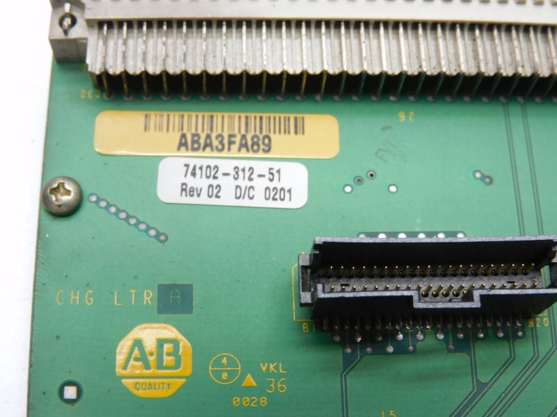 ALLEN BRADLEY 74102-312-51 REV. 02 UNMP