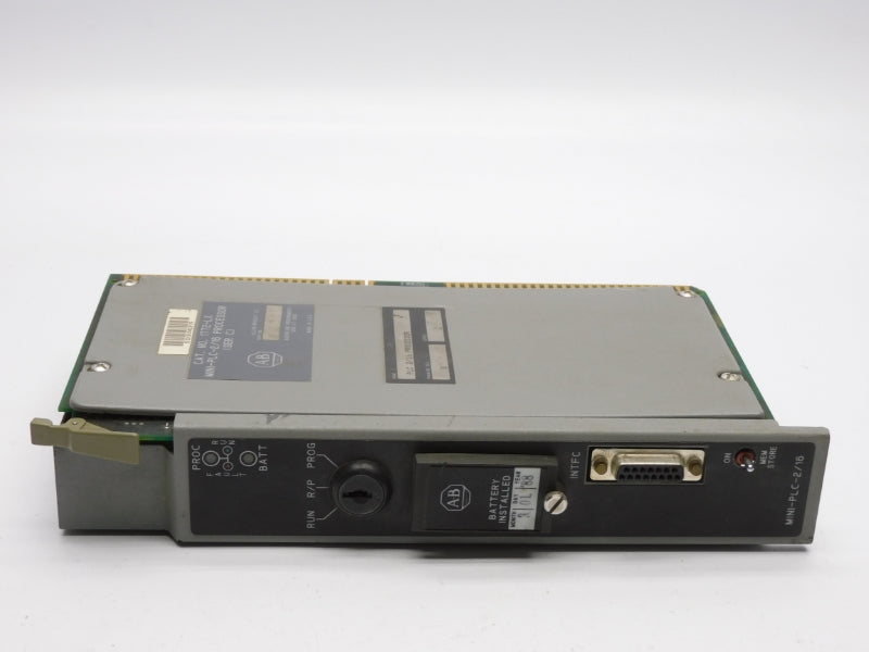ALLEN BRADLEY 1772-LX SER. C 5VDC 1.25A F/W D (NO KEY) UNMP