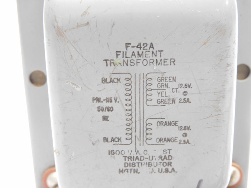 TRIAD F-42A 115V 2.5A UNMP