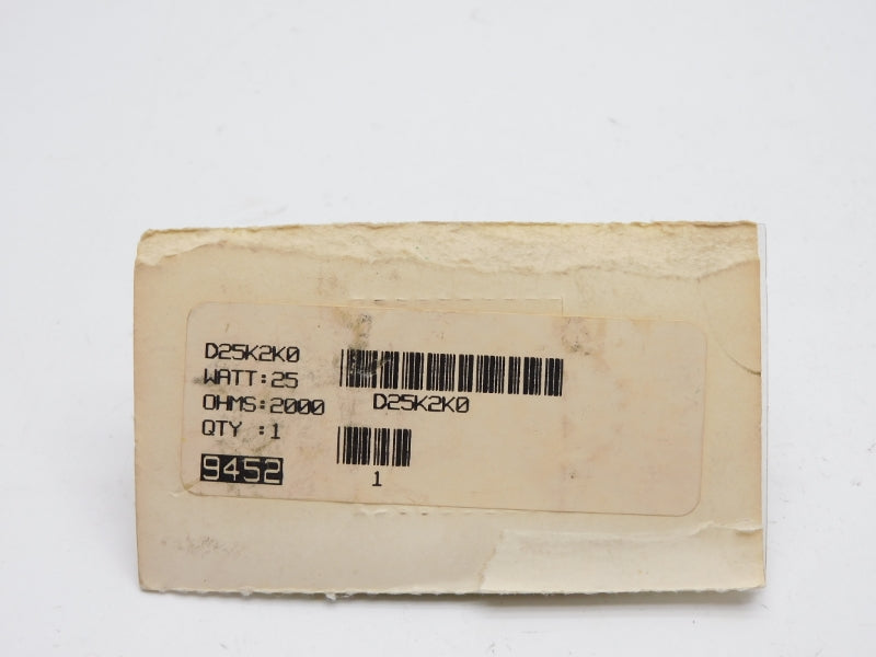 OHMITE D25K2K0 NSMP