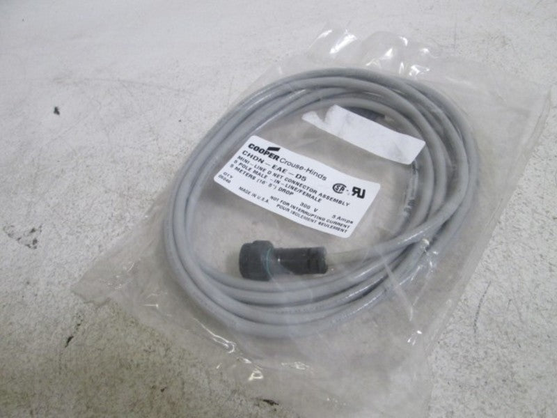 COOPER CROUSE-HINDS CONNECTOR ASSEMBLY CHDN-EAE-D5 * NEW IN BAG *