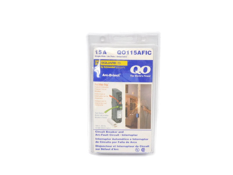 SQUARE D QO115AFIC 120V 15A NSMP