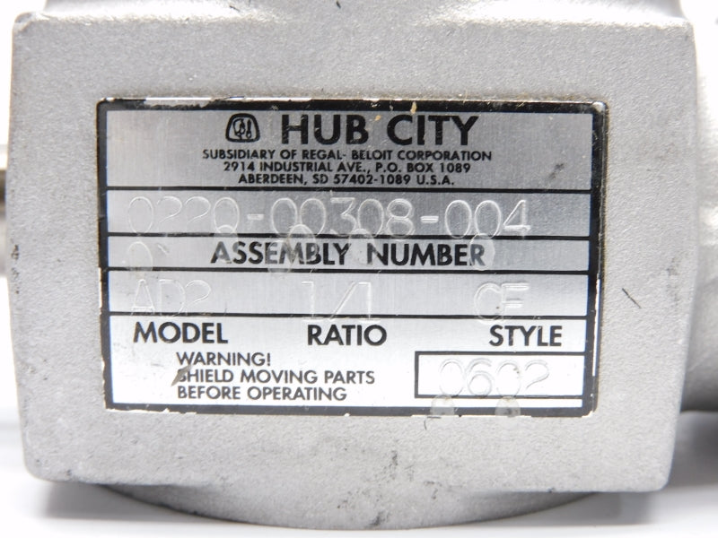 HUB CITY 0220-00308-004 AD2 NSNP