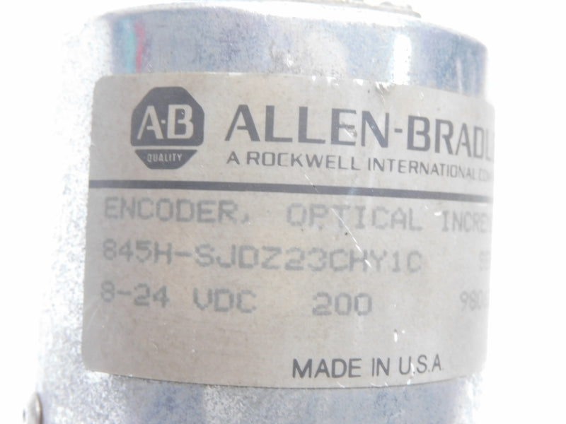 ALLEN BRADLEY 845H-SJDZ23CHY1C SER. B 8-24VDC UNMP