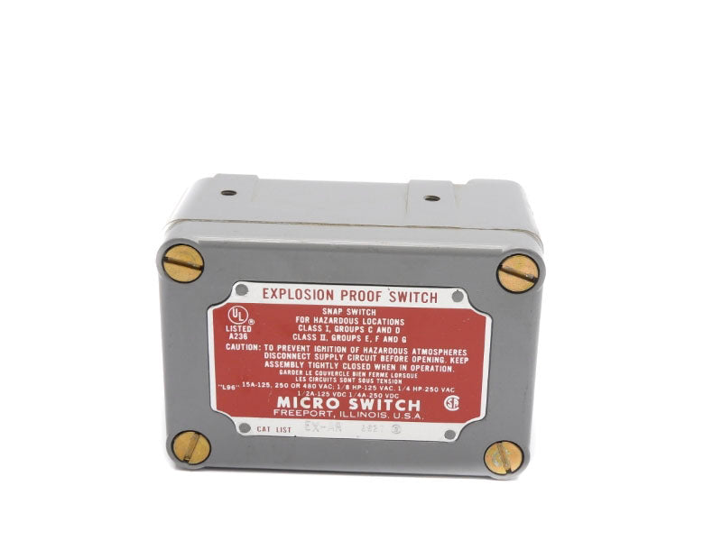 MICRO SWITCH EX-AR  480VAC 15A (GREY) NSNP