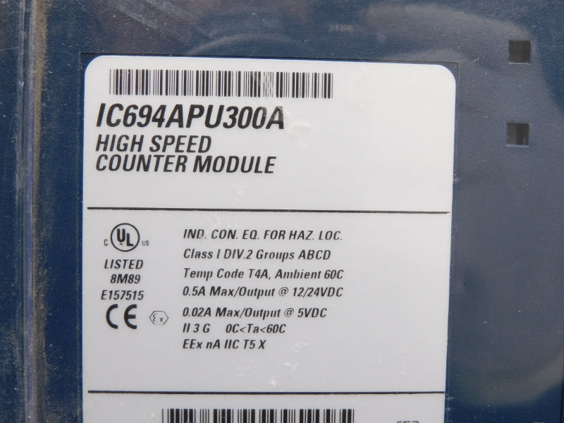FANUC IC694APU300A 12/24VDC 0.5A NSFS