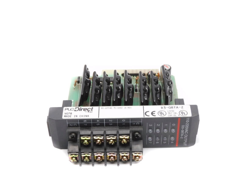 PLC DIRECT D3-08TA-2 80-265VAC 1A UNMP