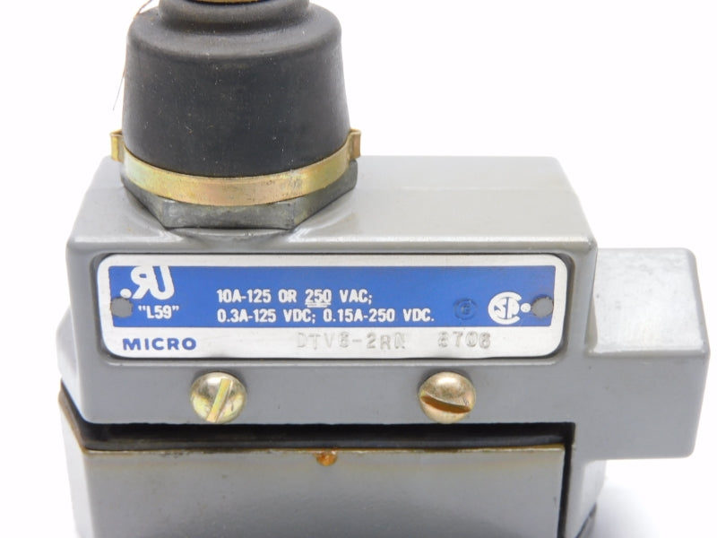 MICRO SWITCH DTV6-2RN 250VAC/DC 10A (GREY) NSMP