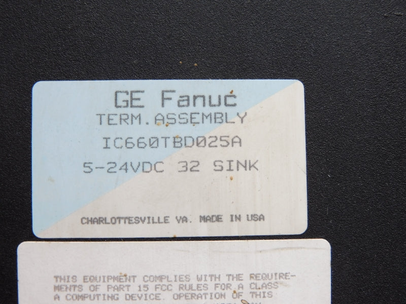 FANUC IC660EBD025B 5-24VDC UNMP