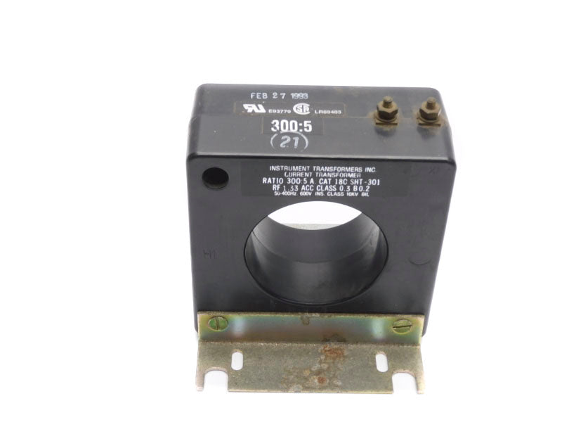 INSTRUMENT TRANSFORMERS 180SHT-301 600V UNMP