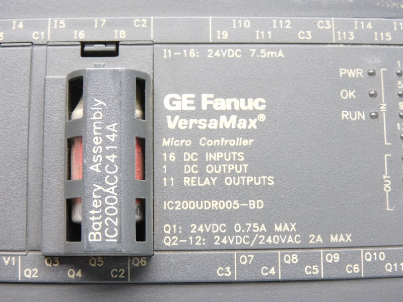 FANUC IC200UDR005-BD 24VDC 2A (NO TERMINAL) UNMP
