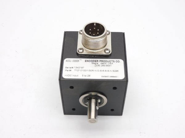 ACCU-CODER 712*-0100/1/30R-N-O-S-6-S-S-N S296 5-28VDC NSMP