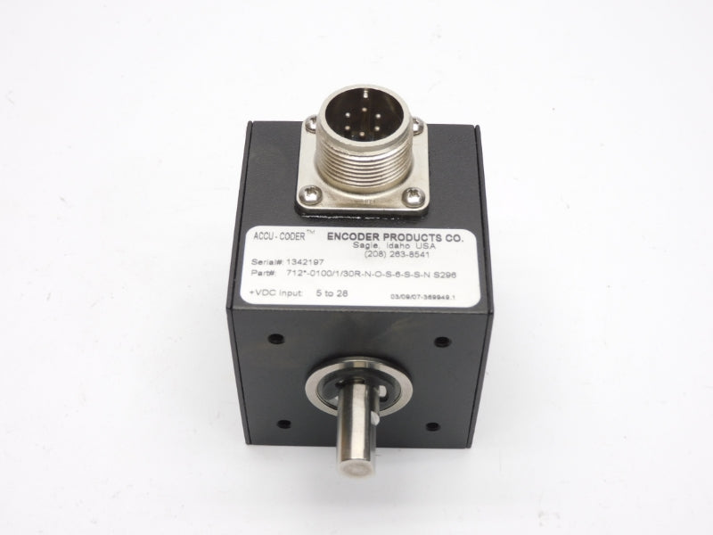 ACCU-CODER 712*-0100/1/30R-N-O-S-6-S-S-N S296 5-28VDC NSMP