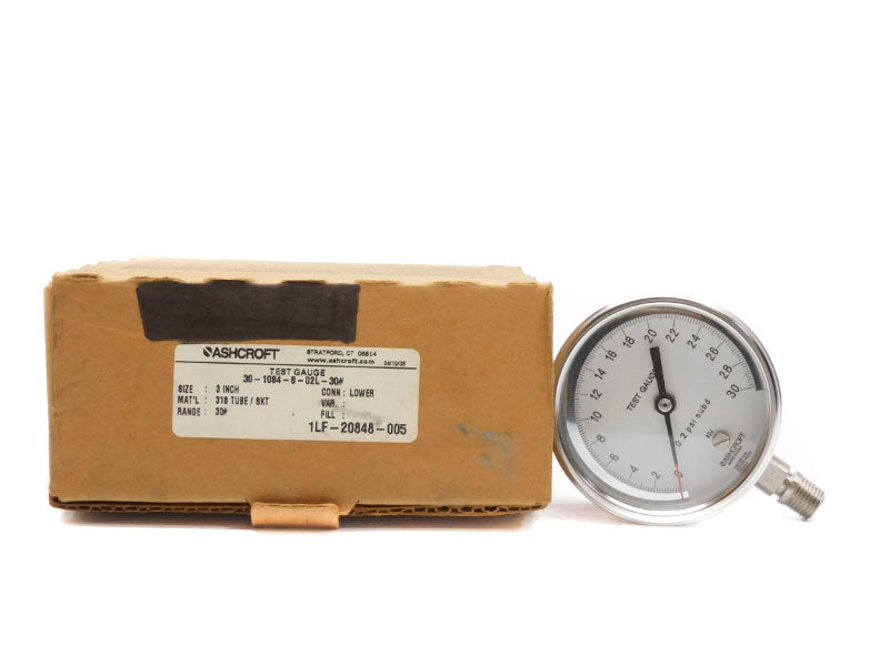 ASHCROFT 30-1084-8-02L-30# 30PSI NSMP