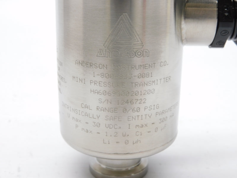 ANDERSON HA6069G00201200 30VDC 0-60PSI NSMP