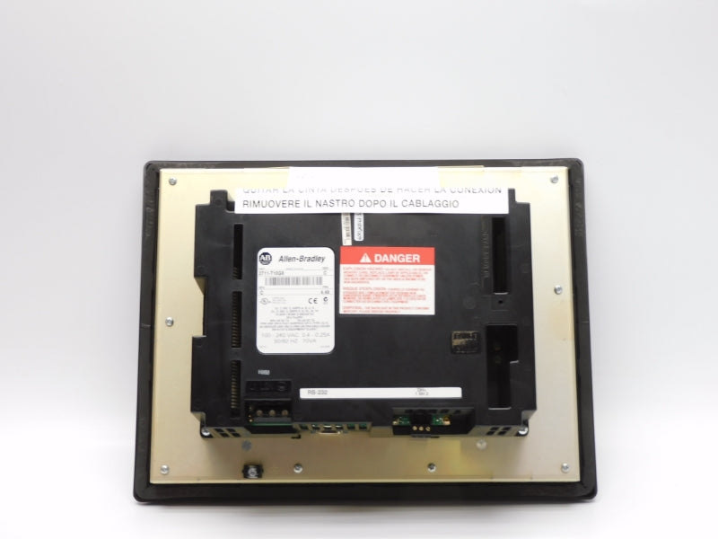 ALLEN BRADLEY 2711-T10G8 SER. C F/W 4.48 100-240VAC 0.4-0.25A REMAN