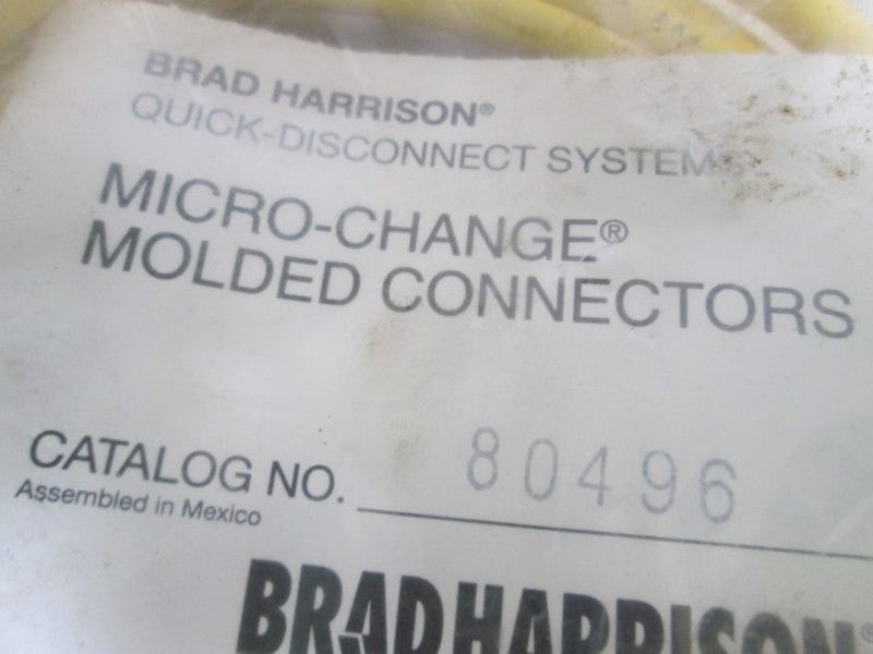 BRAD HARRISON MOLDED CONNECTOR 80496 * NEW IN BAG *