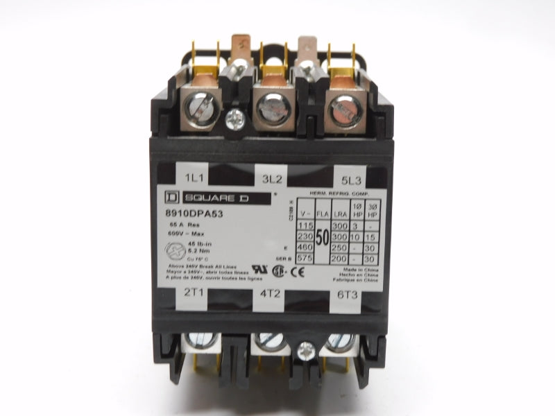 SQUARE D 8910DPA53V14 SER. B 24V 65A NSMP