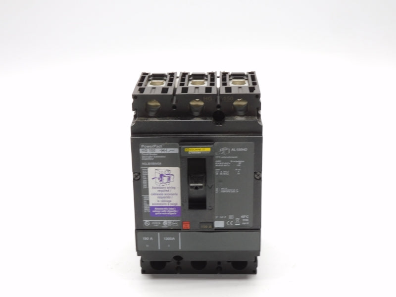 SQUARE D HGL36150AASA 600V 150A NSMP
