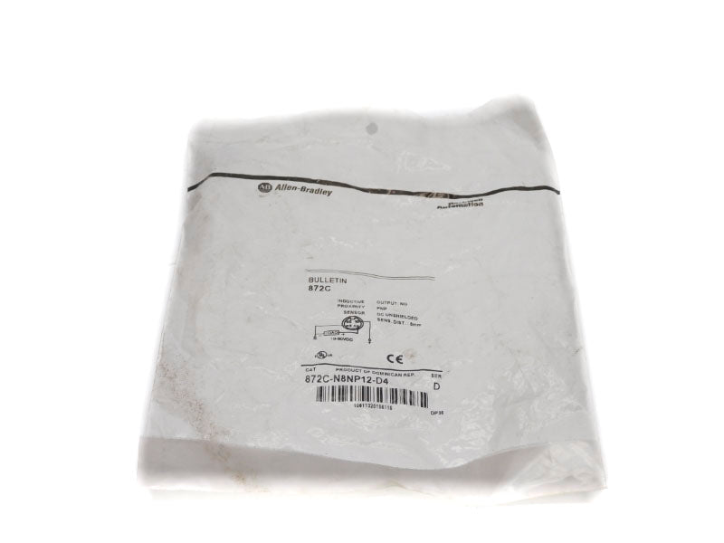 ALLEN BRADLEY 872C-N8NP12-D4 SER. D 10-30VDC NSMP