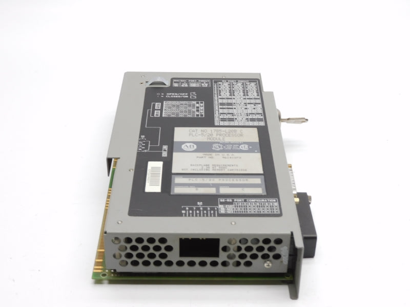 ALLEN BRADLEY 1785-L20B SER. C 5VDC 2.3A F/W B UNMP