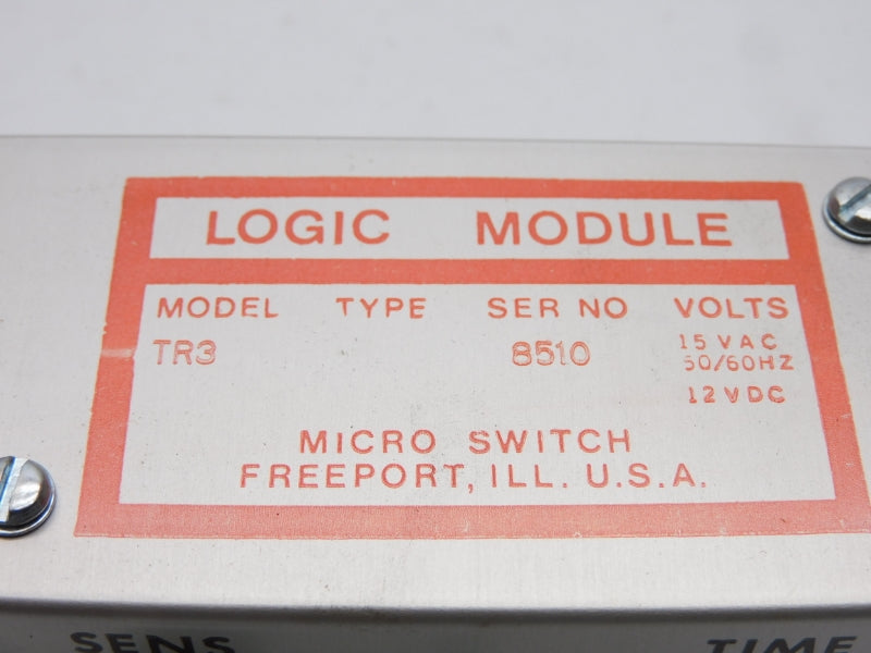 MICRO SWITCH FE-TR3 15VAC (GREY) NSMP