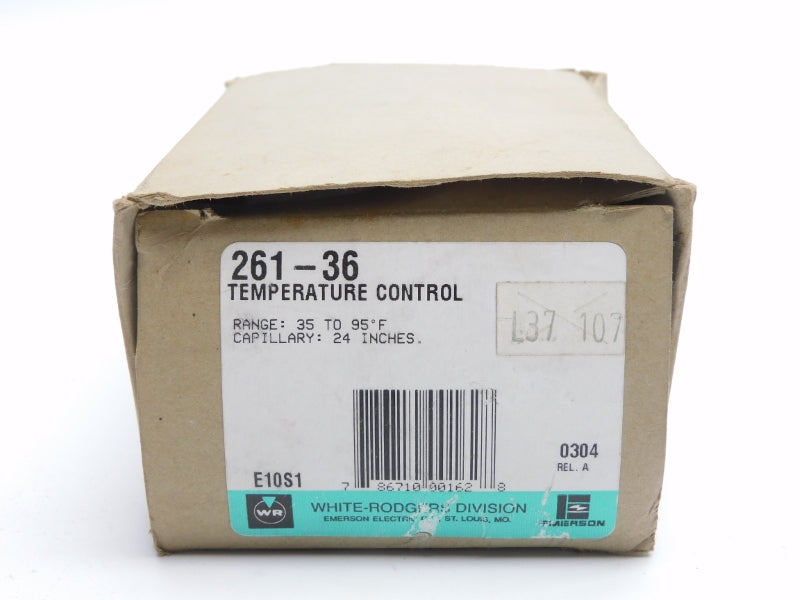 WHITE-RODGERS 261-36 277VAC 22A 35-95'F NSMP