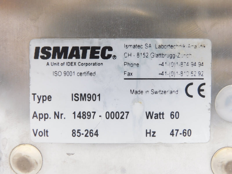 ISMATEC 14897-00027 ISM901 85-264V UNMP