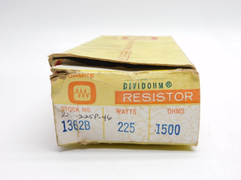 OHMITE 1362B 1500OHMS NSMP