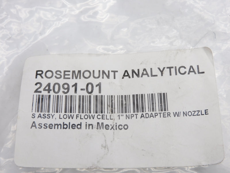 ROSEMOUNT ANALYTICAL 24091-01 90PSI 1" NSNP