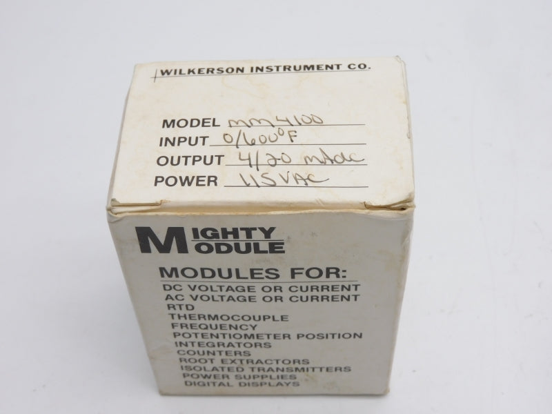 MIGHTY MODULE MM4100 115VAC 0-600'F NSMP