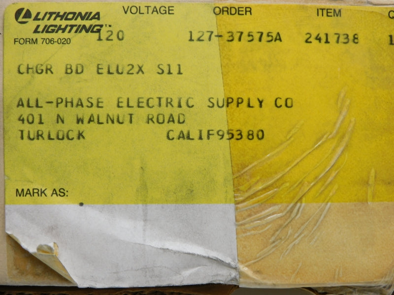 LITHONIA LIGHTING ELU2XS11 120V NSMP