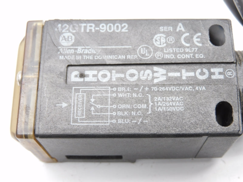 ALLEN BRADLEY 42GTR-9002 SER. A 70-264VDC/VAC 2A UNMP