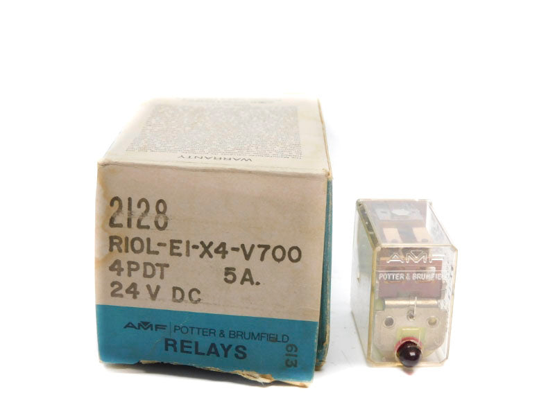 POTTER&BRUMFIELD R10L-E1X4-V700  24VDC 5A NSMP
