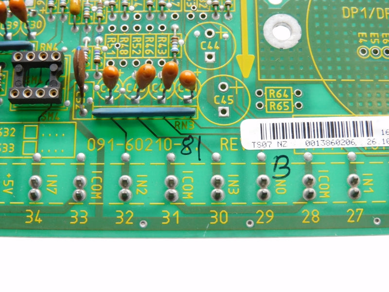 STAEFA CONTROLS 091-60210-81 REV. B UNMP