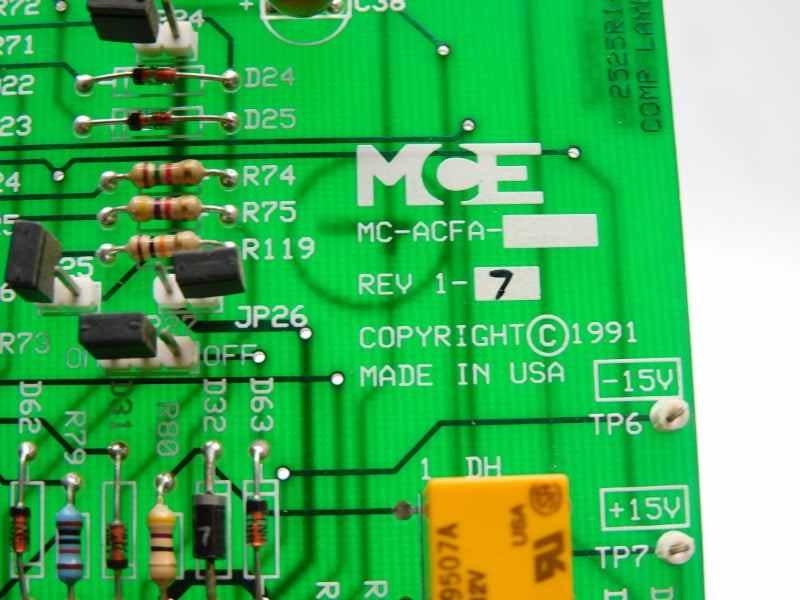 MCE MC-ACFA REV. 1-7 UNMP