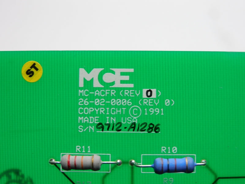 MCE MC-ACFR 26-02-0006 REV. 0 NSNP