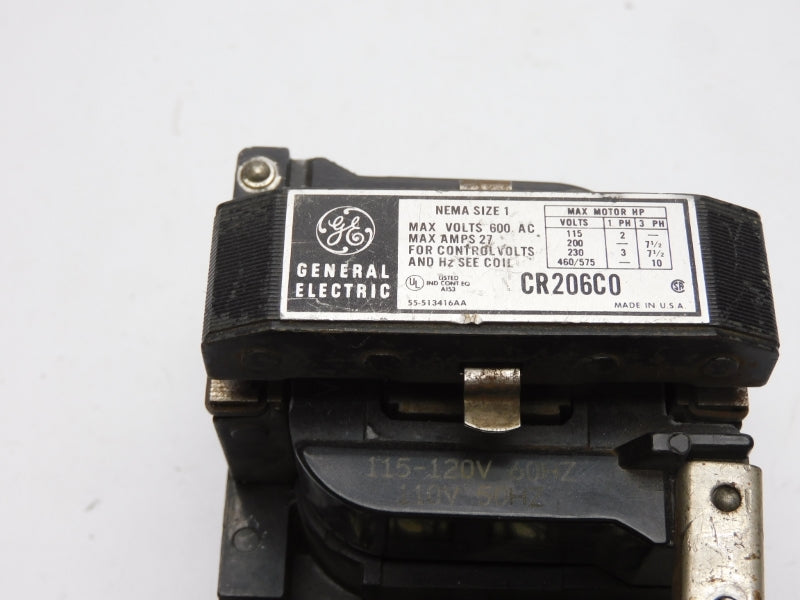 GENERAL ELECTRIC CR206C002 110-120V 27A UNMP