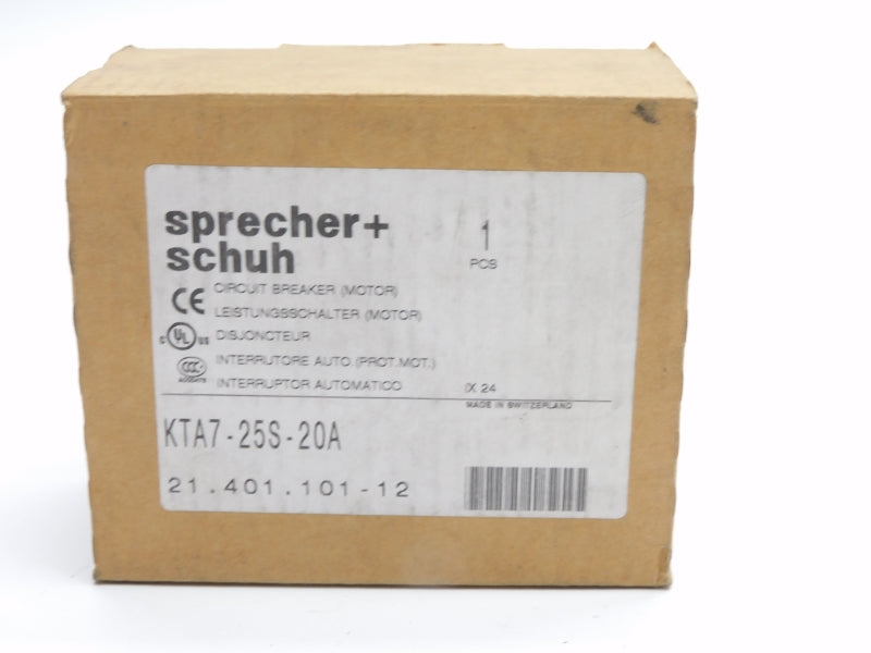 SPRECHER+SCHUH KTA7-25S-20A 690V 14.5-20A NSMP