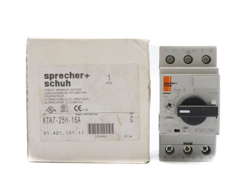 SPRECHER+SCHUH KTA7-25H-16A SER. C 690V 10-16A NSMP