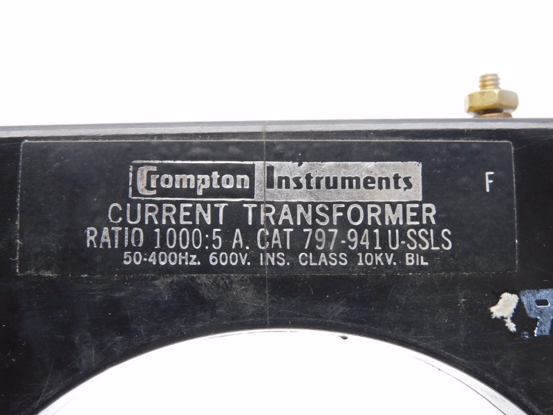 CROMPTON INSTRUMENTS 797-941U-SSLS 600V (AS PICTURED) NSNP