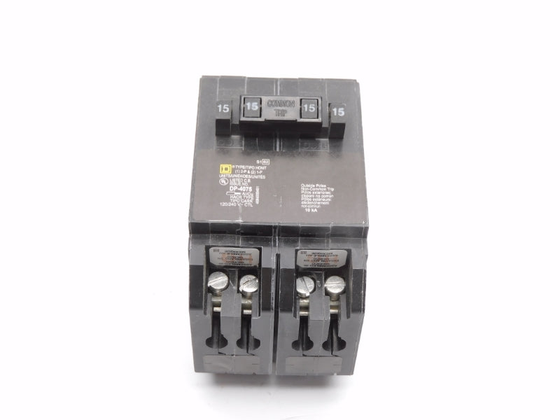 SQUARE D HOMT1515215 120/240V 15-15A (PKG OF 5) NSMP