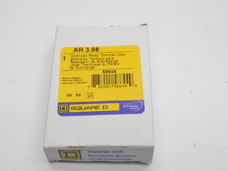 SQUARE D AR3.98 NSMP
