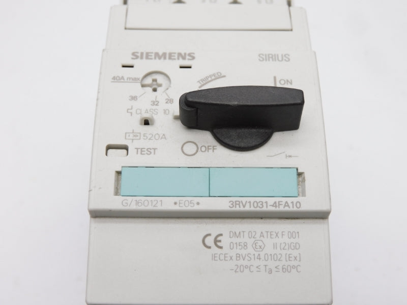 SIEMENS 3RV1031-4FA10 600V 28-40A NSNP