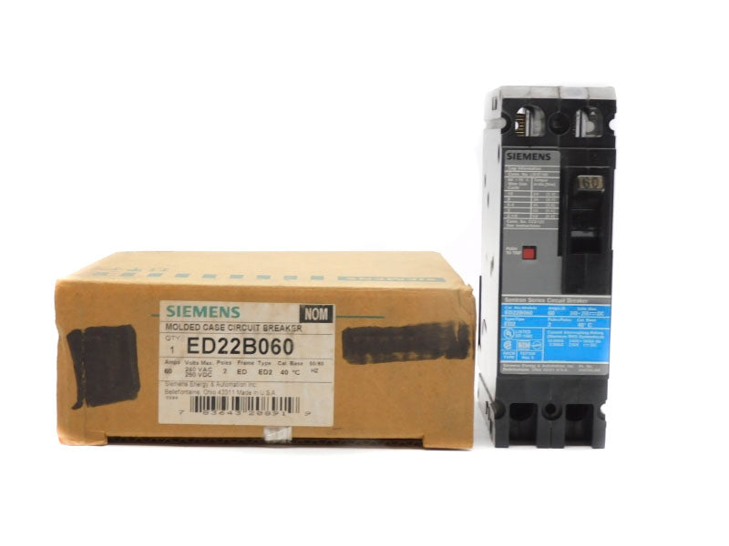 SIEMENS ED22B060 240VAC 60A NSMP
