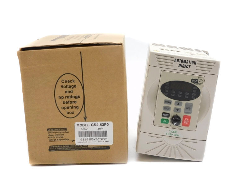 AUTOMATION DIRECT GS2-53P0 575V 5.9A NSMP