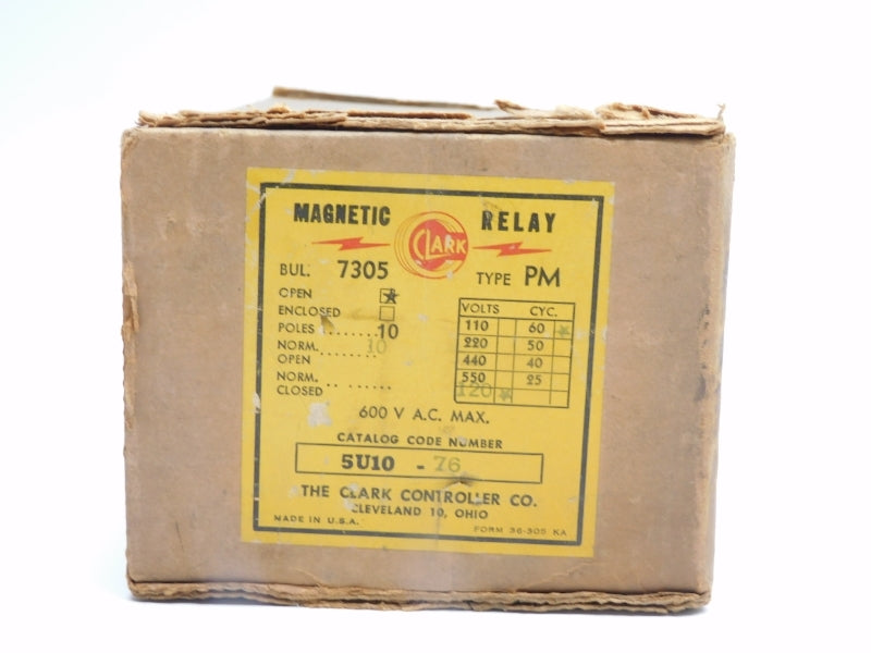 CLARK 5U10-76 600VAC 10A NSMP