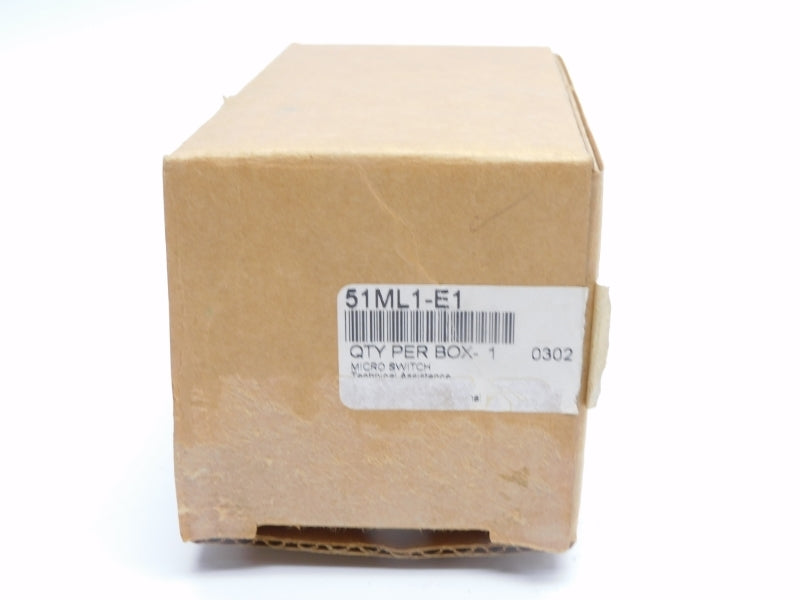 MICRO SWITCH 51ML1-E1 600VAC 20A NSMP
