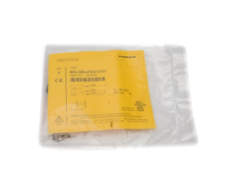 TURCK BI5U-Q08-AP6X2-V2131 1608905 10-30VDC NSMP