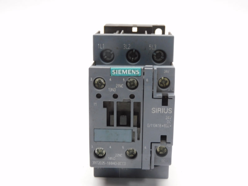 SIEMENS 3RT2025-1BB40-0CC0 24VDC UNMP